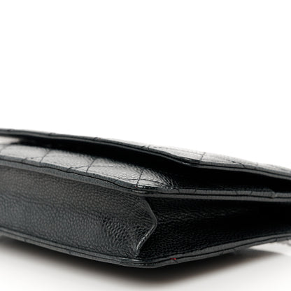 Chanel Caviar Quilted Wallet on Chain WOC Black 11 of 11