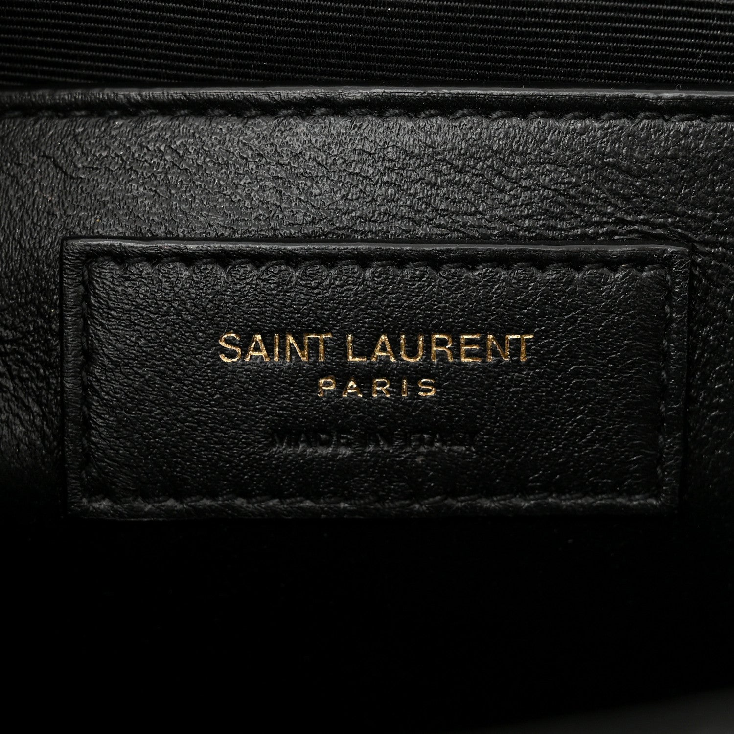 Saint Laurent Grain De Poudre Textured Mixed Matelasse Triquilt Medium Monogram Satchel Black 6 of 11