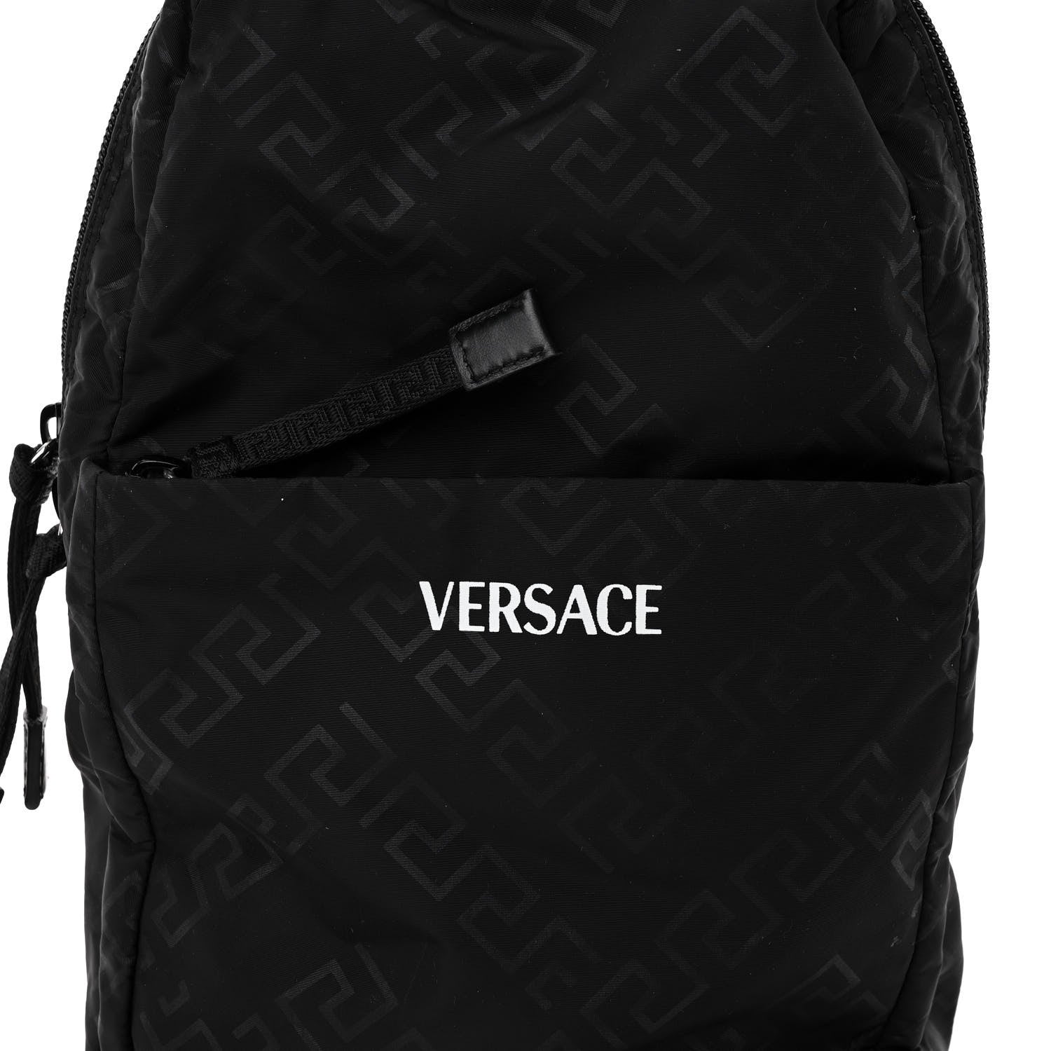 Versace Nylon Sling Bag Black 7 of 9