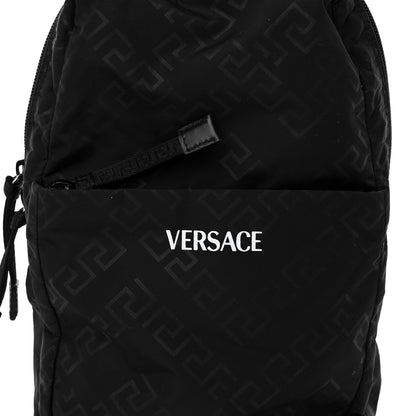 Versace Nylon Sling Bag Black 7 of 9