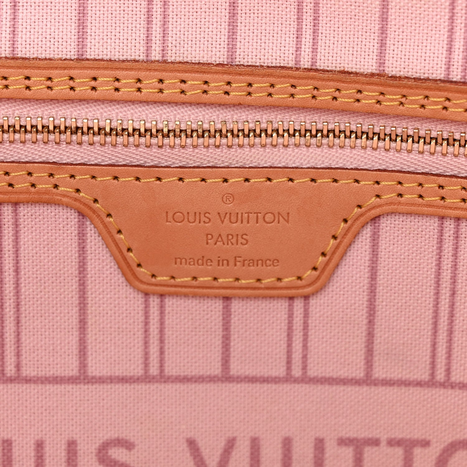 Louis Vuitton Monogram Forte Dei Marmi V Neverfull MM Rose Ballerine 7 of 14