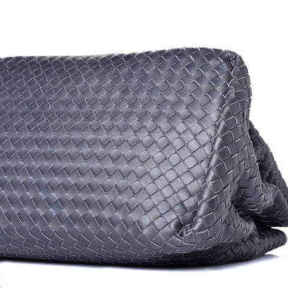 Bottega Veneta Nappa Intrecciato Medium Roma Tote Ferro Gray 8 of 9