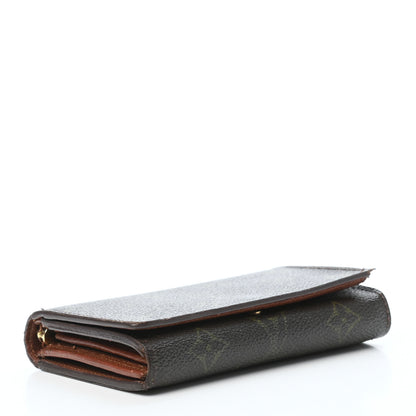 Louis Vuitton Monogram Porte Monnaie Billets Tresor Wallet 4 of 8
