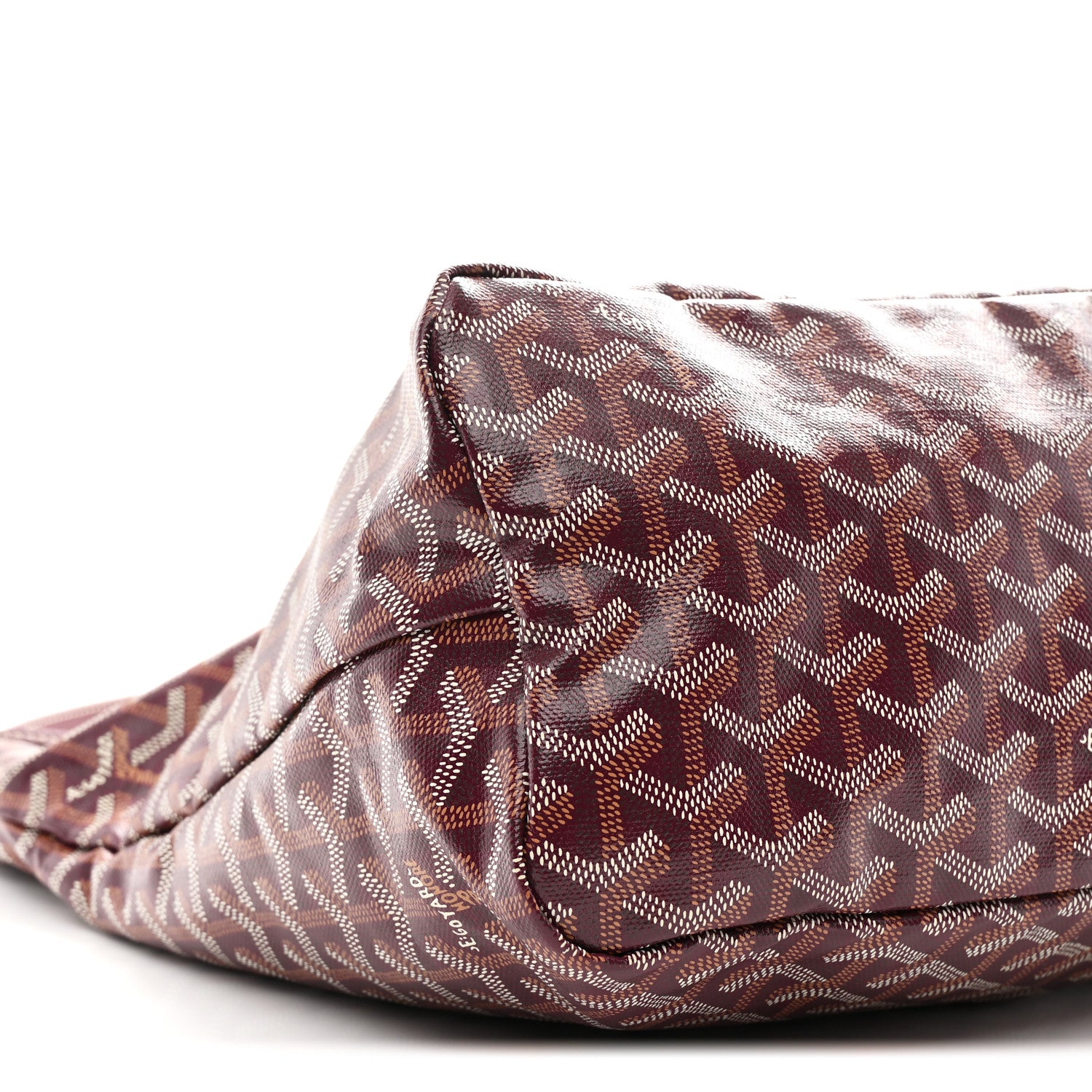 Goyard Goyardine Boheme Hobo Burgundy 11 of 12