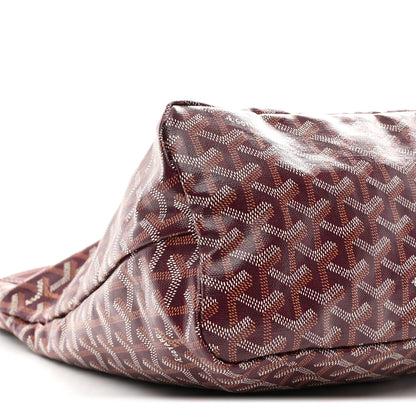 Goyard Goyardine Boheme Hobo Burgundy 11 of 12
