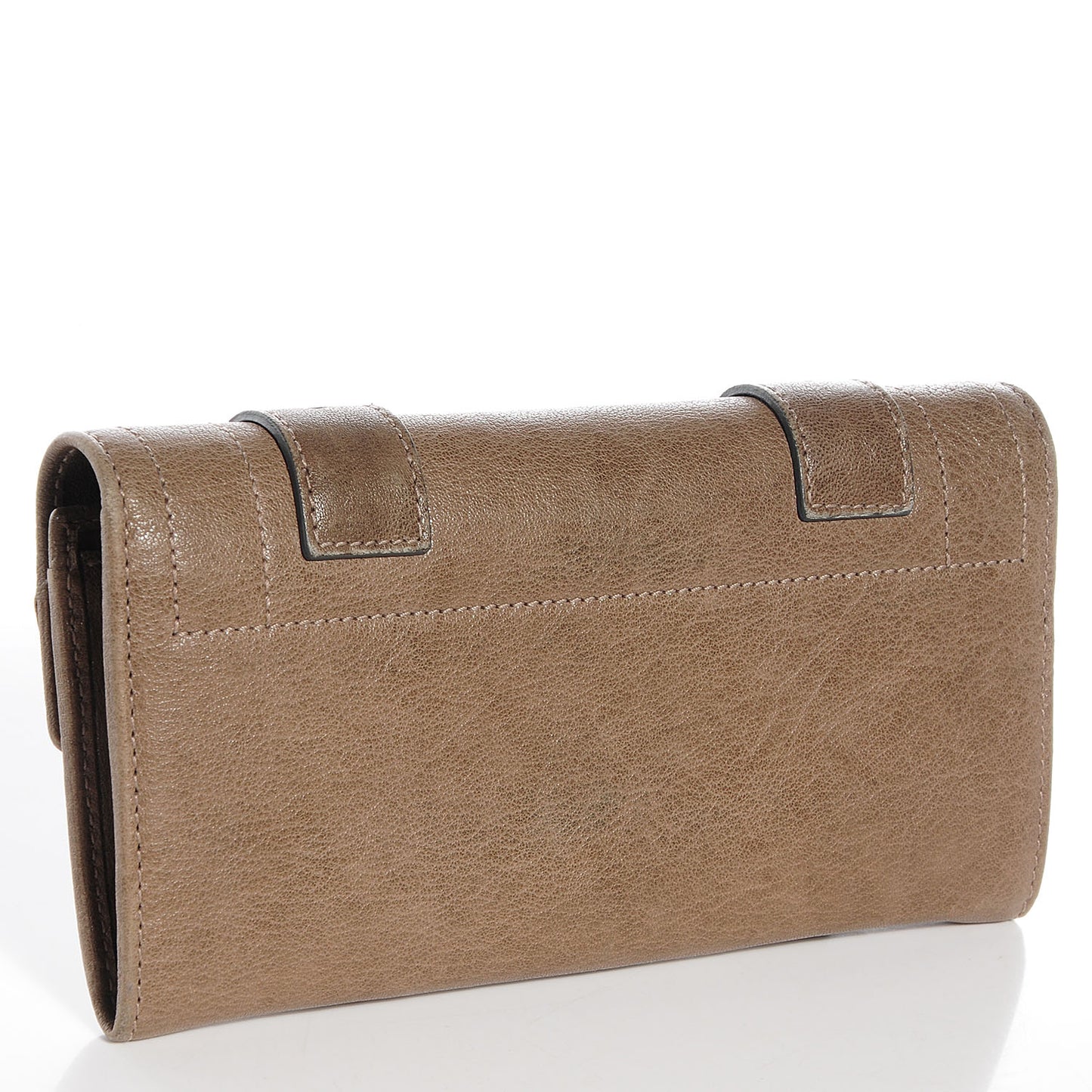 Leather PS1 Continental Wallet Smoke