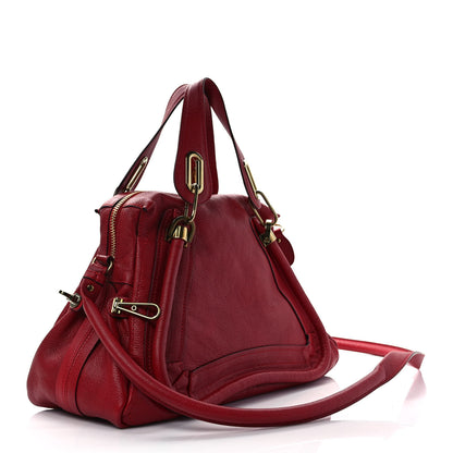 Chloe Calfskin Medium Paraty Acerola 3 of 8