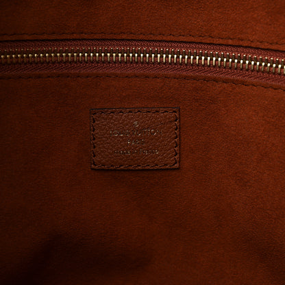 Louis Vuitton Empreinte Monogram Giant Neverfull MM Cognac 6 of 9