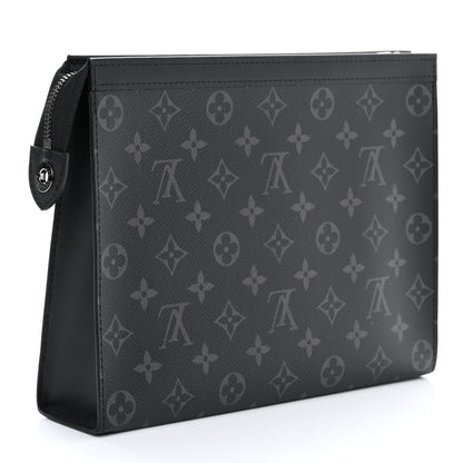 Louis Vuitton Monogram Eclipse Pochette Voyage MM 3 of 9