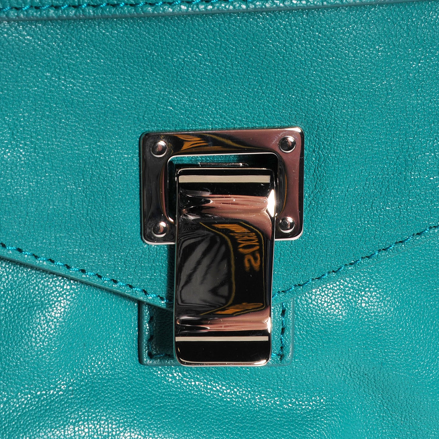 Lambskin PS1 Medium Satchel Emerald
