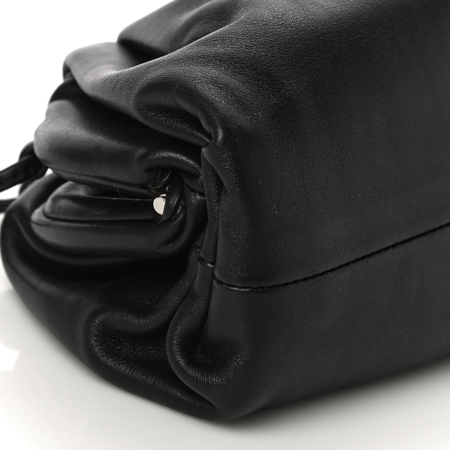 Butter Calfskin The Mini Pouch Black