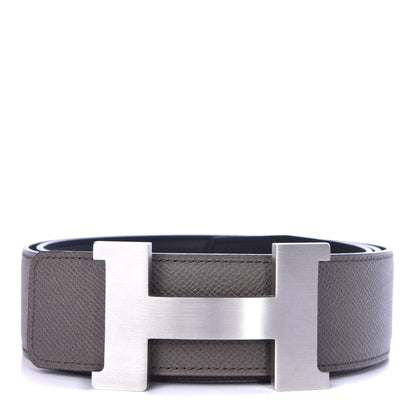 Hermes Epsom Box 42mm Constance Belt 100/40 Etain Black 1 of 5