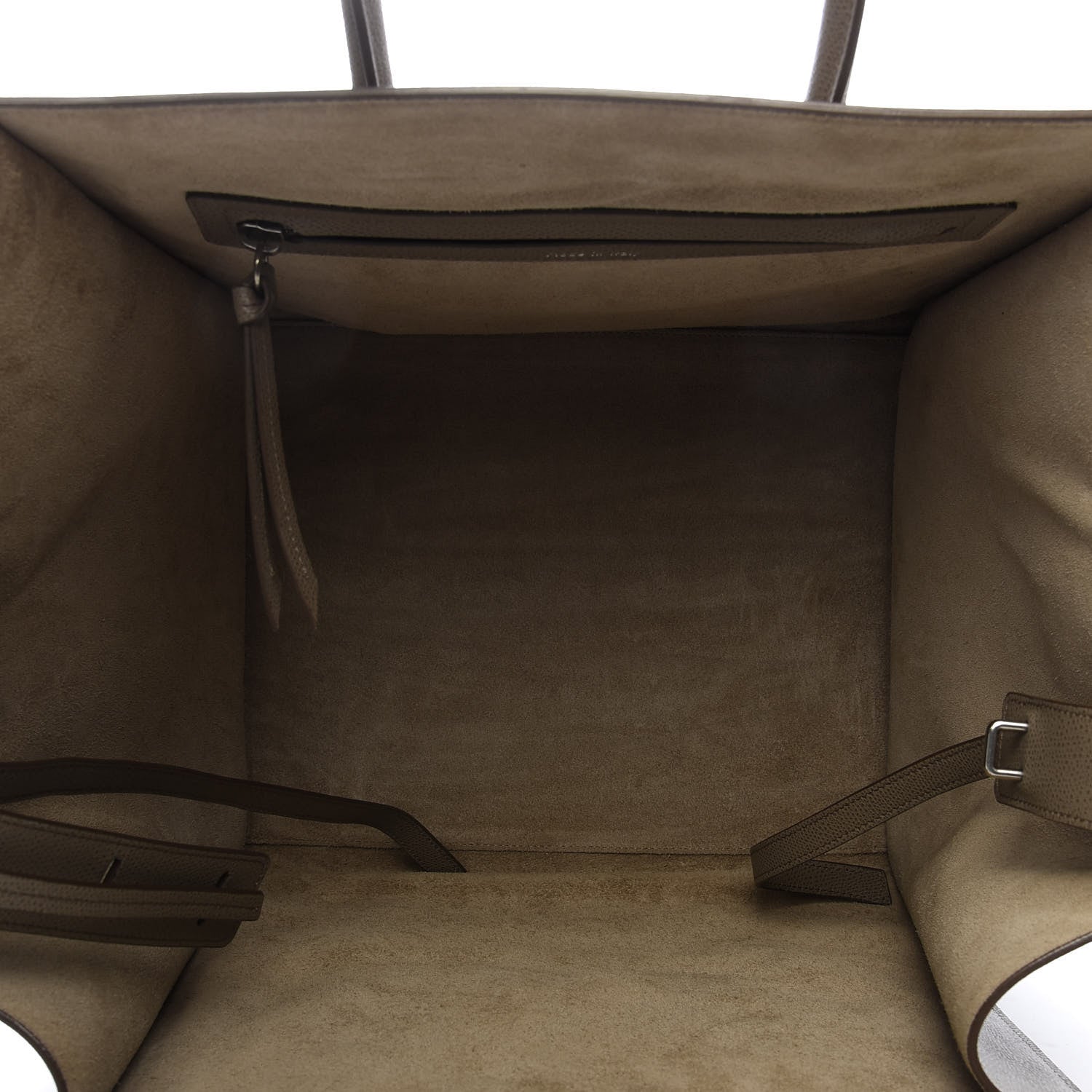Celine Grained Calfskin Medium Phantom Luggage Taupe 5 of 10
