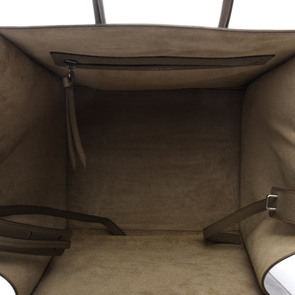 Celine Grained Calfskin Medium Phantom Luggage Taupe 5 of 10