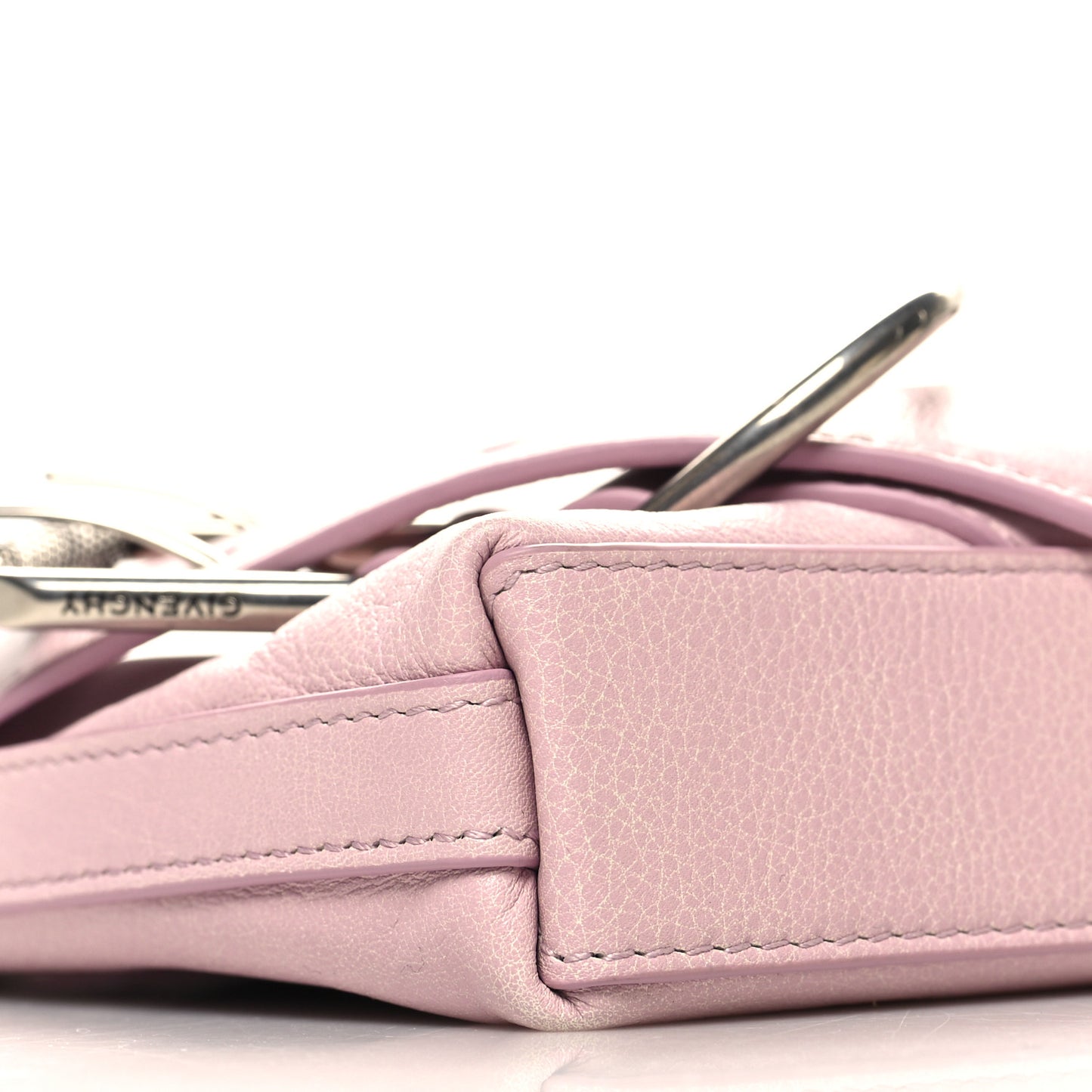 Aged Calfskin Mini Voyou Boyfriend Party Bag Old Pink