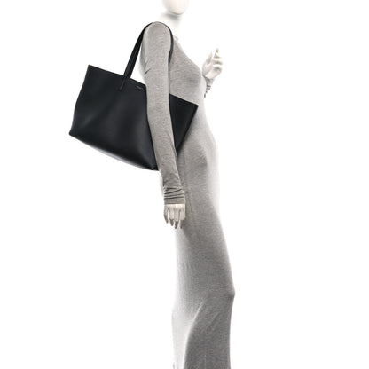Saint Laurent Calfskin Large Shopping Tote Black 2 of 11
