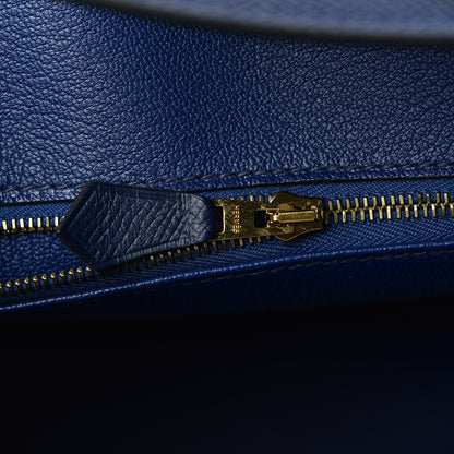 Hermes Epsom Birkin 30 Bleu Saphir 10 of 30