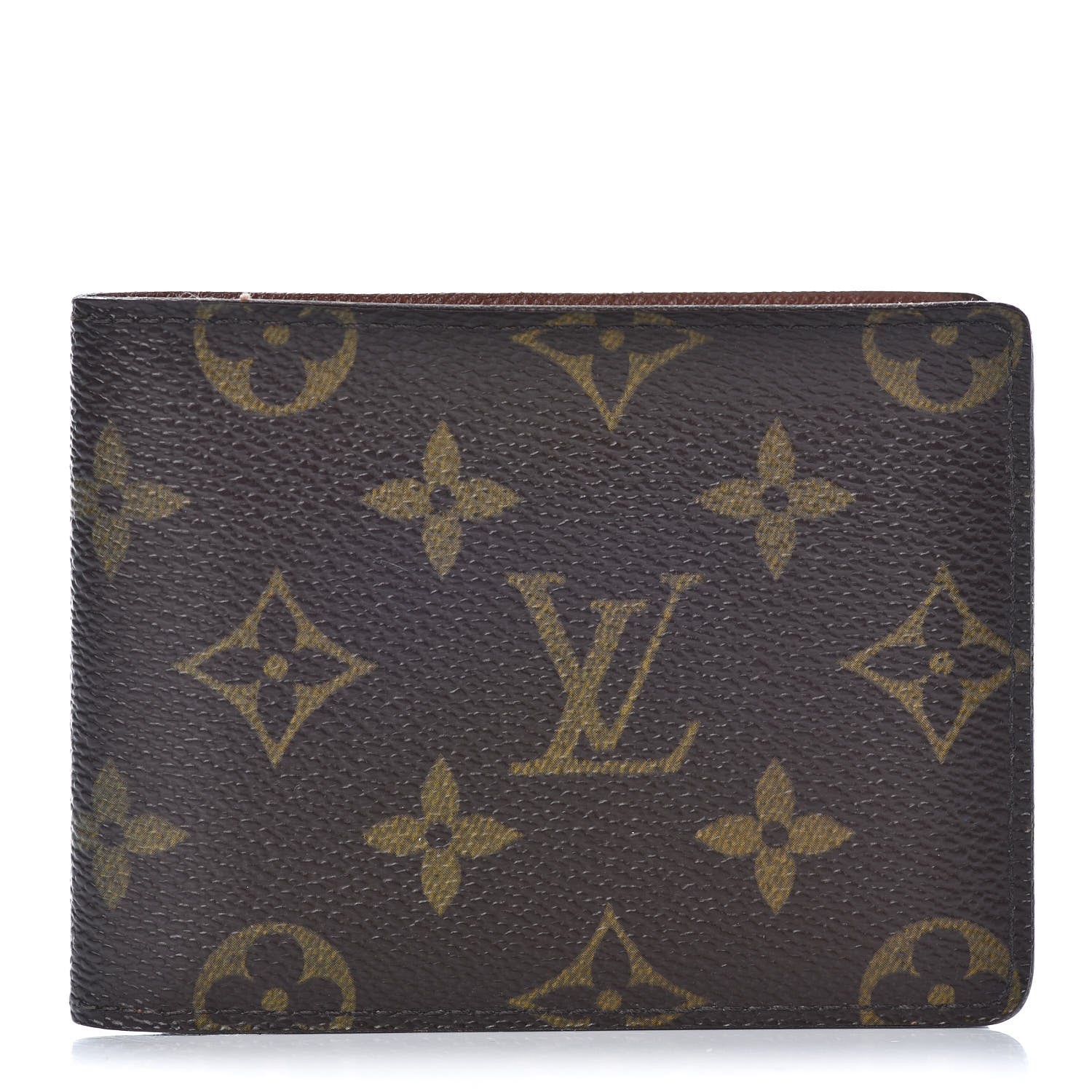 Louis Vuitton Monogram Mens Porte-Billets 3 Card Billfold Wallet 1 of 13