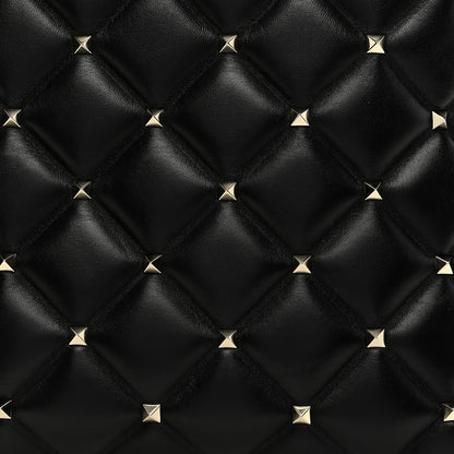 Valentino Garavani VALENTINO GARAVANI Nappa Candystud Shoulder Bag Black 9 of 9