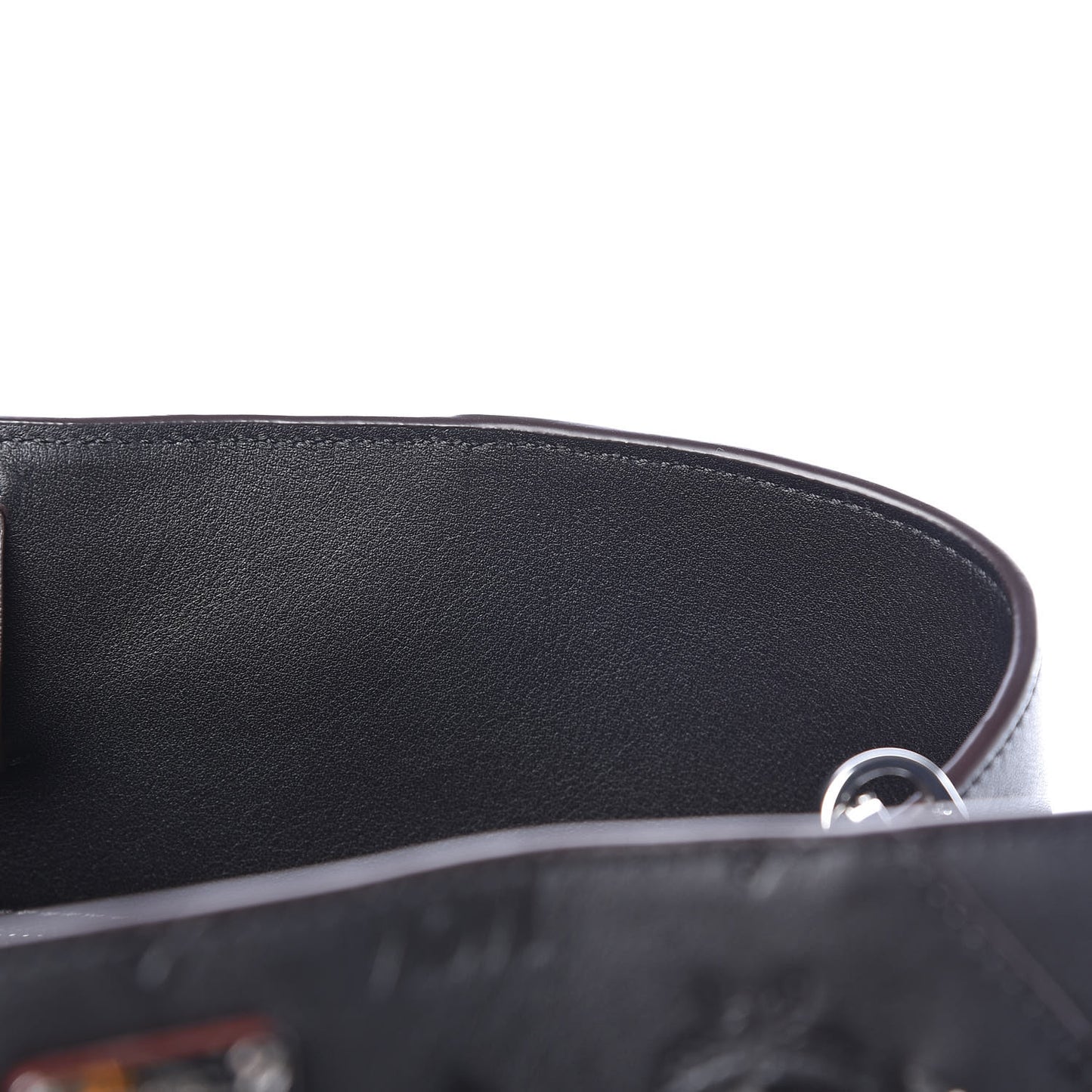 Calfskin Ottomar Monogram Large Essential Tote Black