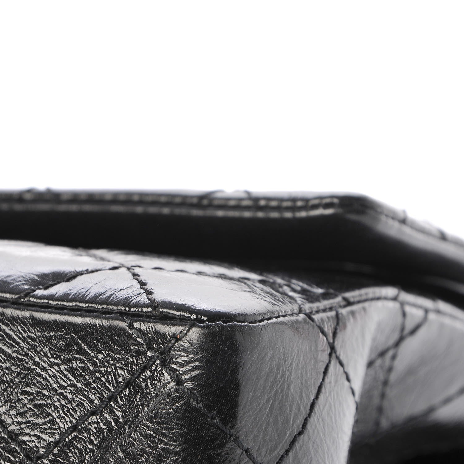 Chanel Glazed Calfskin Quilted 2.55 Reissue 226 Flap So Black 13 of 18