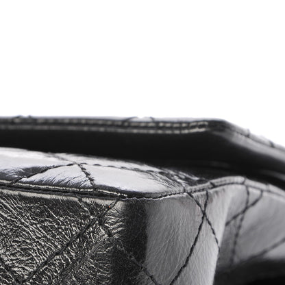 Chanel Glazed Calfskin Quilted 2.55 Reissue 226 Flap So Black 13 of 18