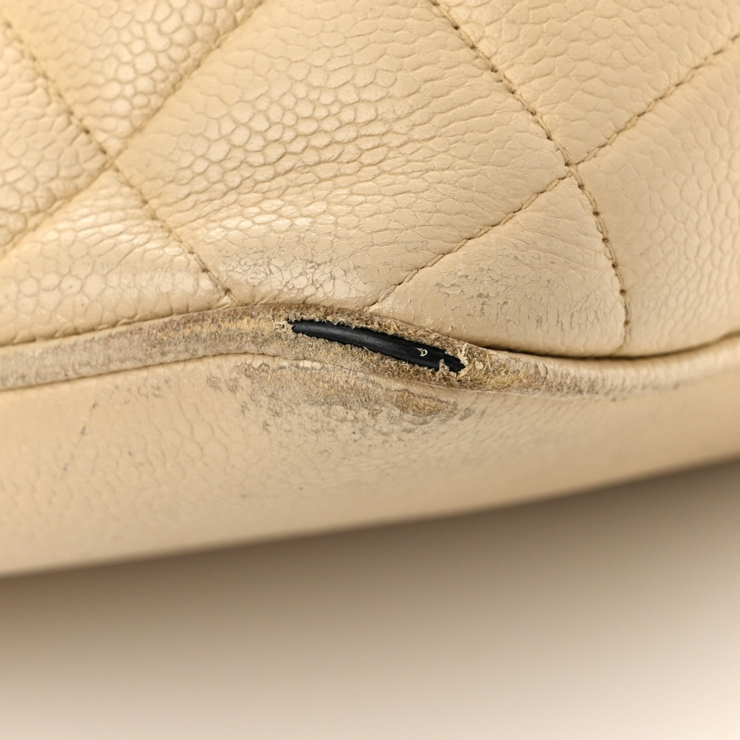 Chanel Caviar Quilted Medallion Tote Light Beige 12 of 18