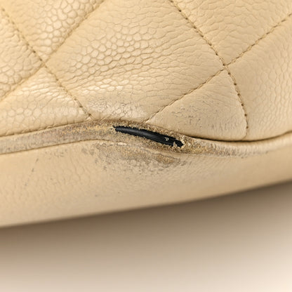 Chanel Caviar Quilted Medallion Tote Light Beige 12 of 18