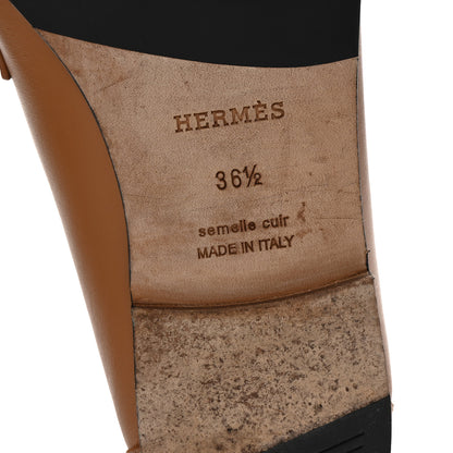 Hermes Calfskin Colette Loafer 36.5 Naturel 7 of 10