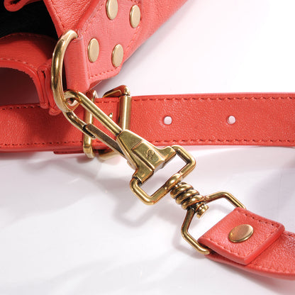 Proenza Schouler Lambskin PS1 Medium Satchel Deep Coral 12 of 12