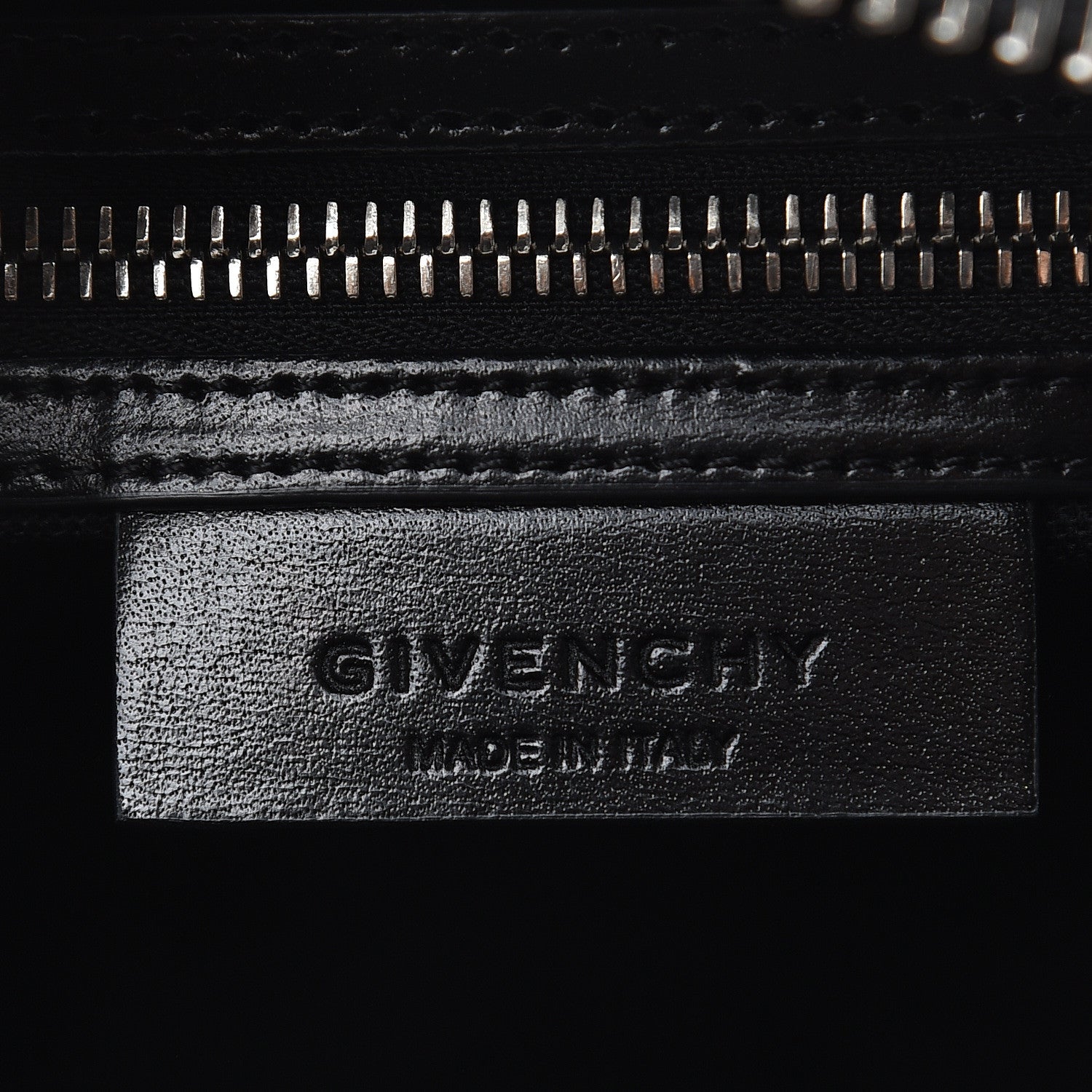 Givenchy Shiny Lord Calfskin Mini Antigona Black 6 of 9