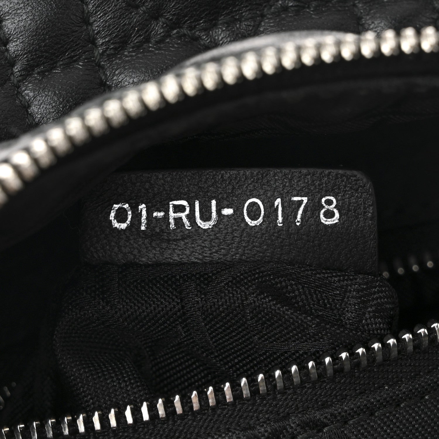 Christian Dior Lambskin Cannage Sequin Bear Mini Backpack Black 7 of 10
