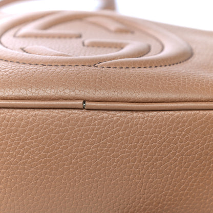 Gucci Pebbled Calfskin Small Soho Disco Bag Camelia 18 of 18