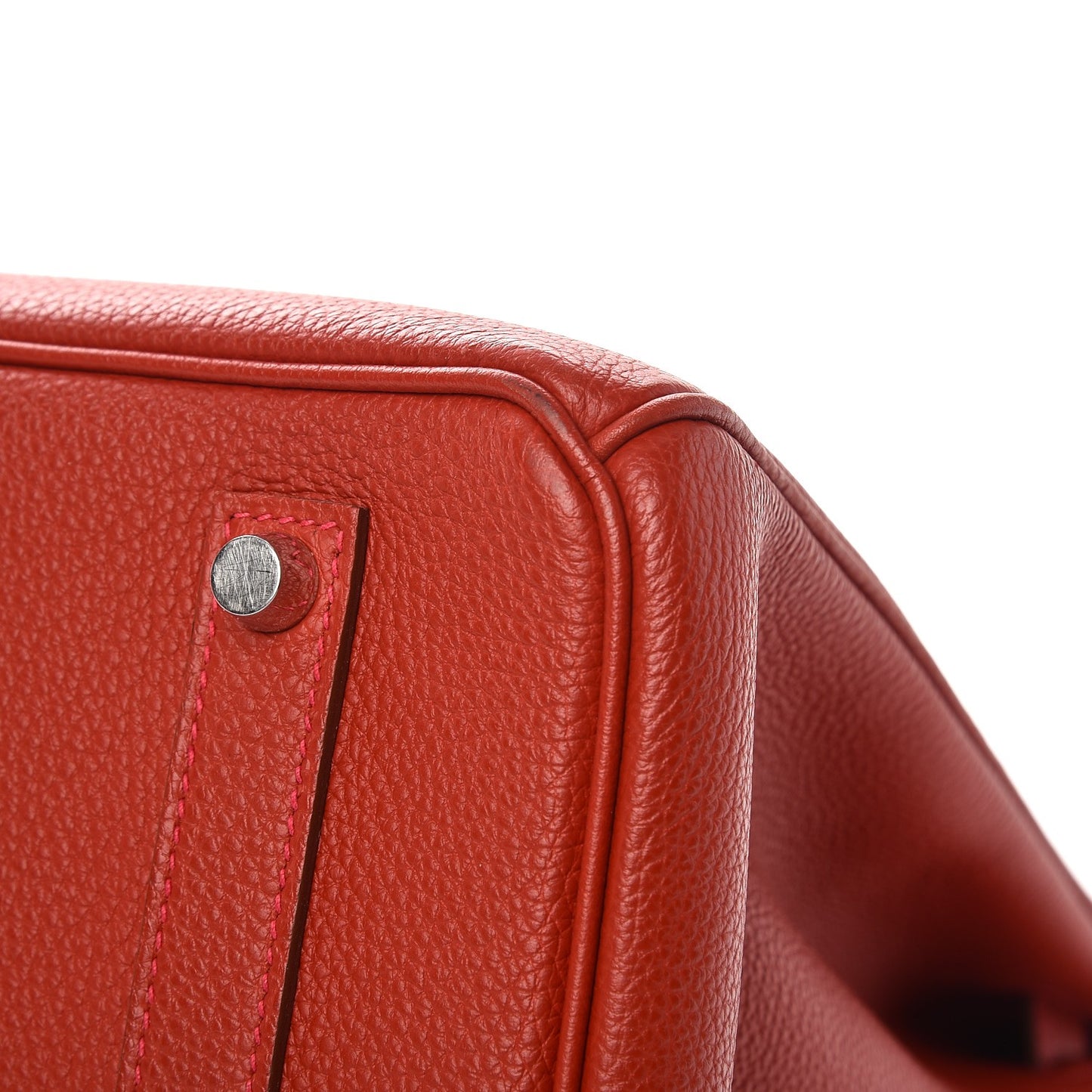 Togo Birkin 35 Rouge Casaque