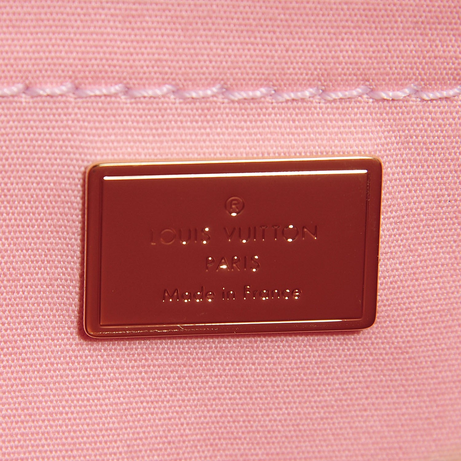 Louis Vuitton Vernis Santa Monica Clutch Rose Ballerine 7 of 8
