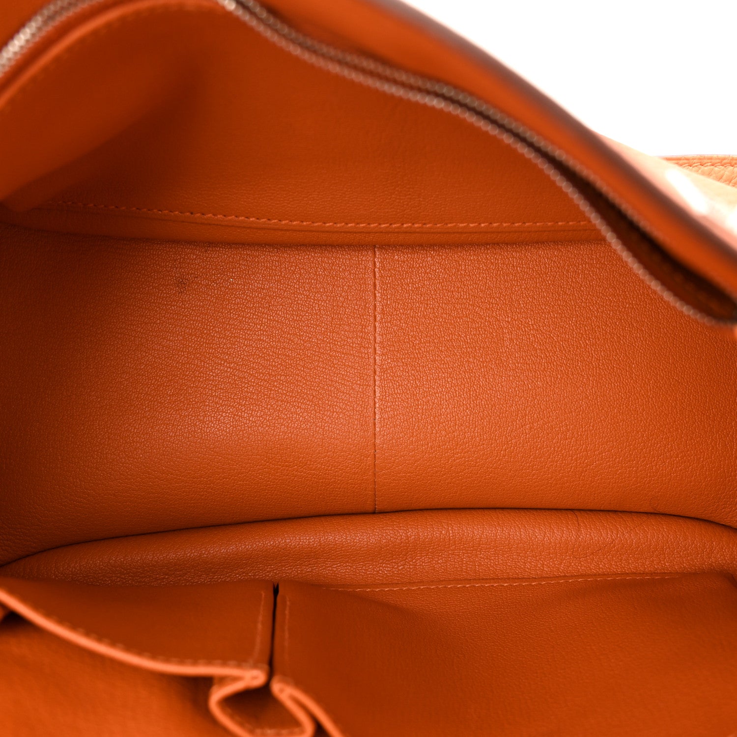 Hermes Taurillon Clemence Jypsiere 31 Orange 9 of 21