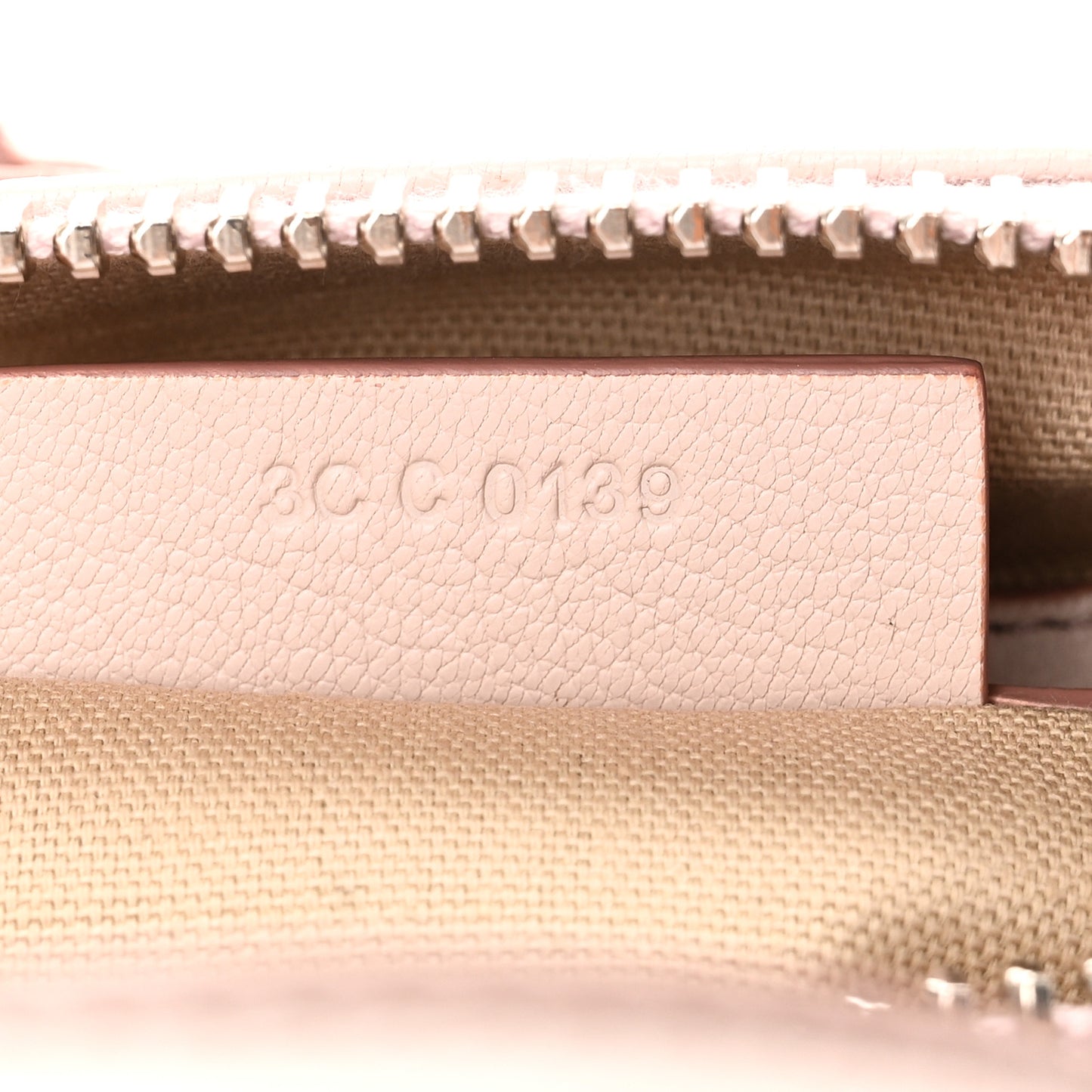 Sugar Goatskin Mini Antigona Pale Pink