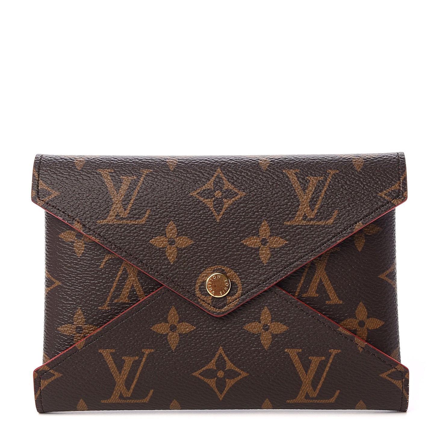 Monogram Medium Kirigami Pochette Insert Coquelicot