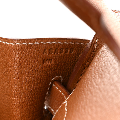 Hermes Natural Barenia Faubourg Birkin 30 Fauve 7 of 14