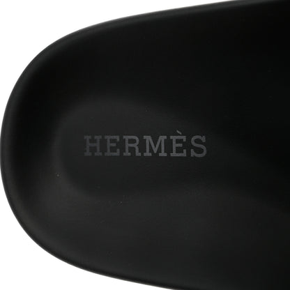 Hermes Calfskin Womens Chypre Sandal 35 Black 7 of 9