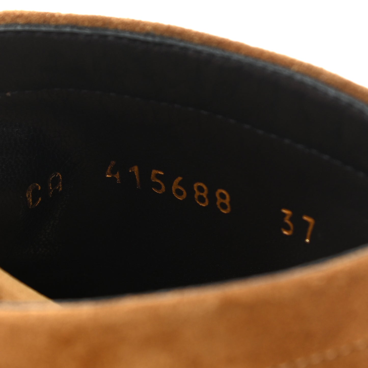 Suede Babies 90 Fringe Ankle Boots 37 Light Tan