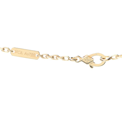 Van Cleef & Arpels 18K Yellow Gold Byzantine Alhambra Pendant Necklace 4 of 7