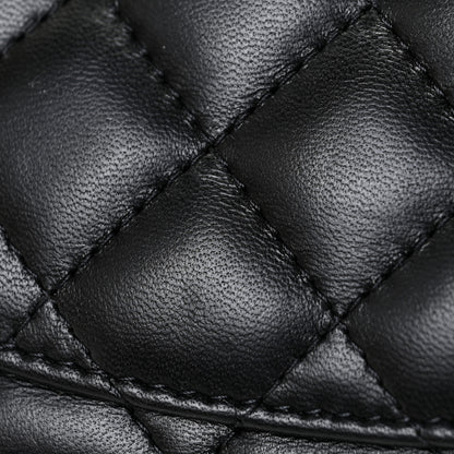 Chanel Lambskin Quilted Mini Square Flap Black 15 of 16