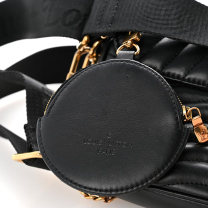 Louis Vuitton Calfskin New Wave Multi Pochette Black 12 of 14