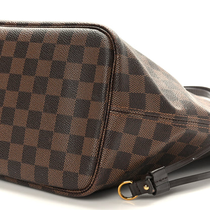 Louis Vuitton Damier Ebene Neo Neverfull MM Rose Ballerine 9 of 9
