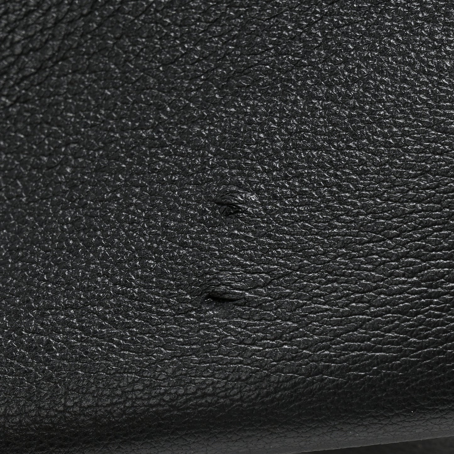 Grained Deerskin Bea Tote Black