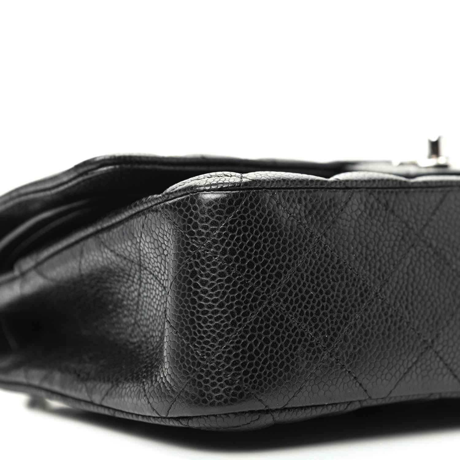 Chanel Caviar Quilted Medium Double Flap Black 6 of 11