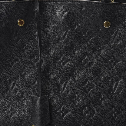 Louis Vuitton Empreinte Montaigne MM Black 11 of 11