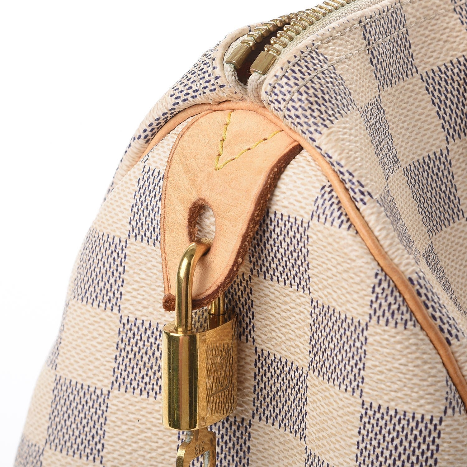 Louis Vuitton Damier Azur Speedy 25 8 of 11
