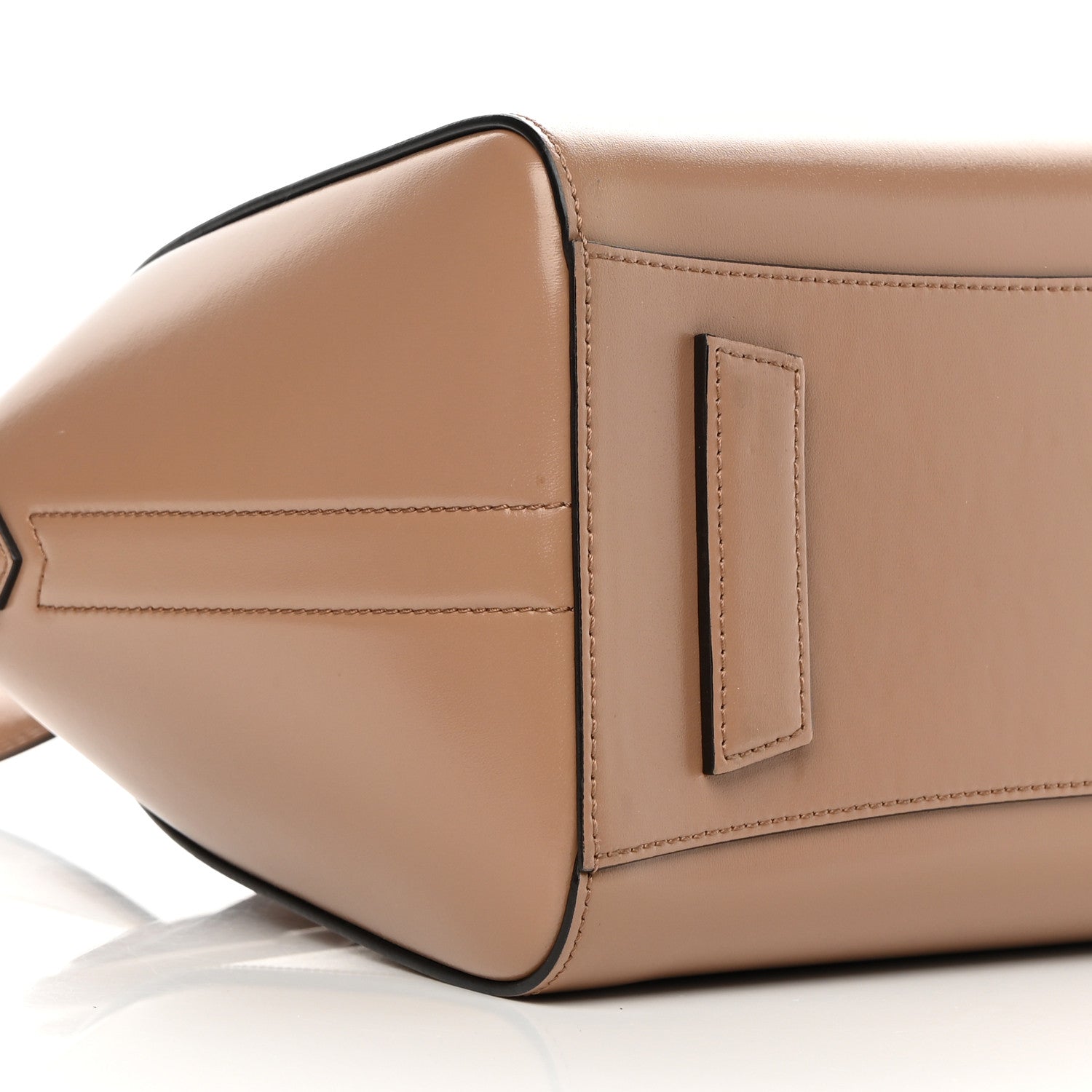 Givenchy Shiny Lord Calfskin Small Antigona Dark Beige 9 of 13
